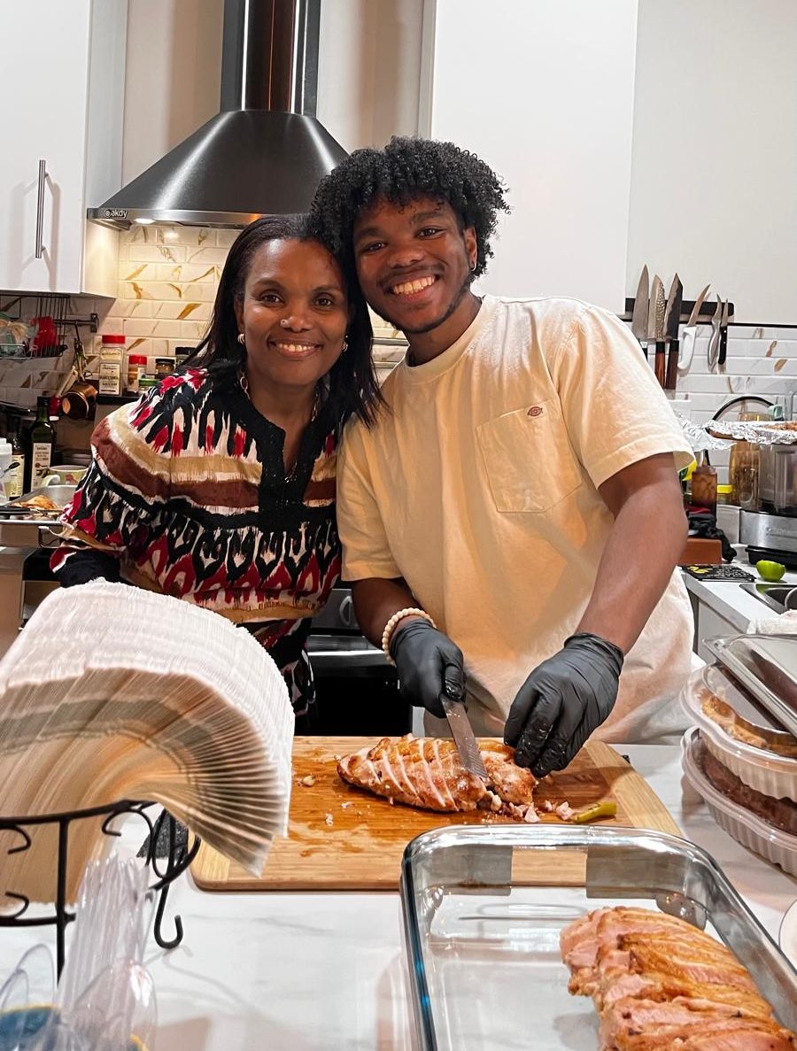 Chef Lydia and Djavan